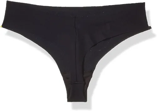 Vista 2 de Calvin Klein Ropa interior para mujer, paquete de 3 tangas invisibles
