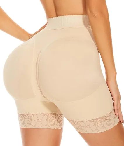 Vista 2 de SHAPERIN Faja - Pantalones cortos moldeadores para mujer, control de abdomen, pantalones cortos posparto, levantadores de glúteos, bragas