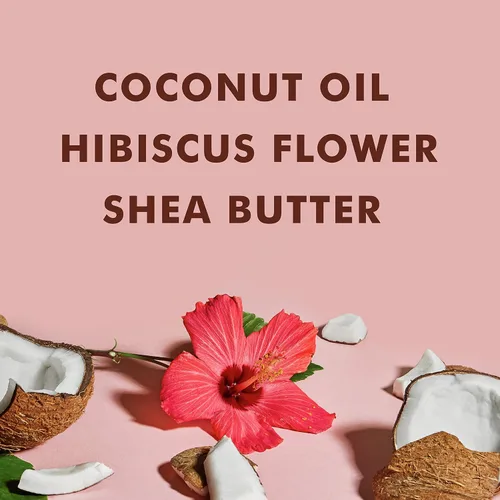 Vista 4 de SheaMoisture Hidratar y definir champú, acondicionador y leche de peinado para el cuidado del cabello rizado coco e hibisco con manteca de karité