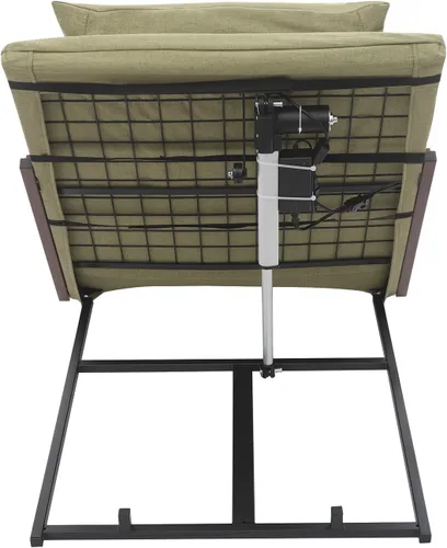 Vista 7 de Respaldo de cama ajustable de elevación eléctrica con control remoto, silla de descanso para sentarse para soporte lumbar de cuello, ayuda a