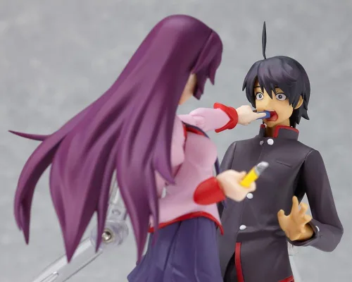 Vista 6 de Max Factory Bakemonogatari: Figura de acción Figma Koyomi Araragi