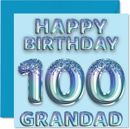 Vista 57 de Stuff4 Tarjeta de primer cumpleaños para niños, globo de fiesta con purpurina azul, tarjetas de feliz cumpleaños para niño de 1 año, nieto, hijo, 57
