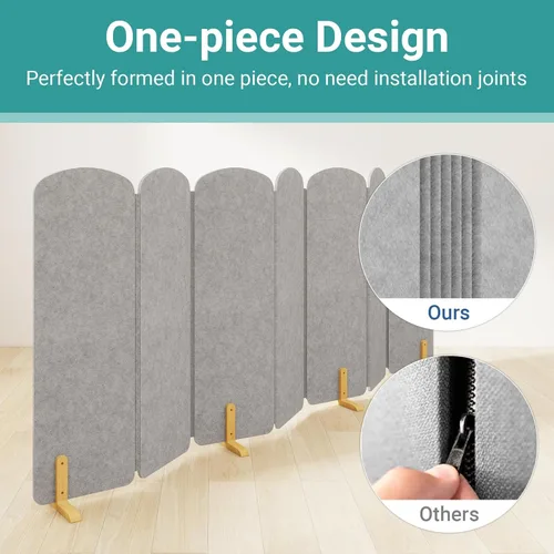 Vista 5 de Divisor de habitación plegable para niños, partición independiente para aula, pantalla de juegos para niños, separador de sala de juegos para niños