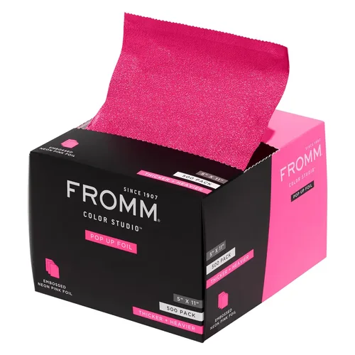 Vista 14 de Fromm Láminas emergentes en relieve con estampado de guepardo, papel de aluminio para resaltar el cabello, suministros de cosmetología, esenciales