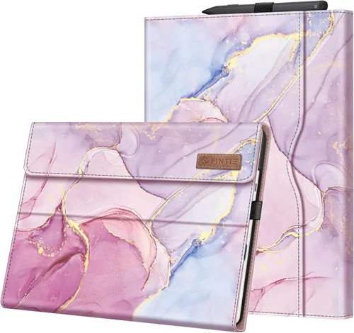 Vista 14 de Fintie Funda para Microsoft Surface Pro 11/10/9 de 13 pulgadas - Cubierta tipo cartera de negocio con múltiples ángulos de visualización