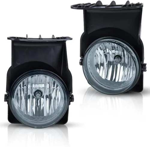 Vista 23 de PIT66 Juego de montaje de luces antiniebla (2 unidades) compatible con 2002 2003 2004 2005 2006 Avalanche Pickup Truck Accesorios de lámpara