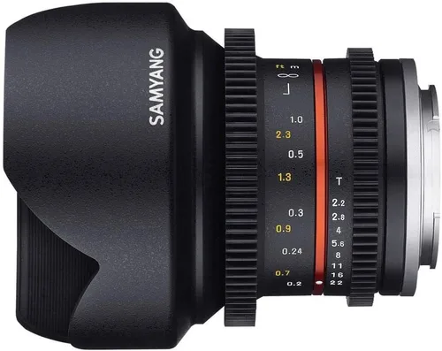 Vista 3 de Samyang MF 0.472 in T2.2 VDSLR Manual Focus Cine Lens para Fuji X