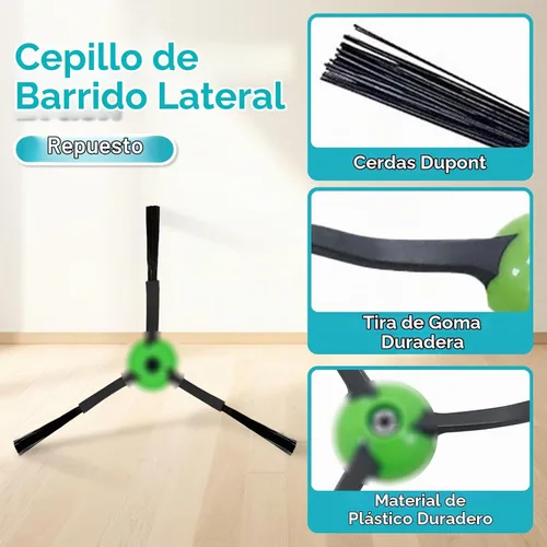 Vista 3 de Piezas de repuesto LOVECO compatibles con iRobot Roomba E I y J Series