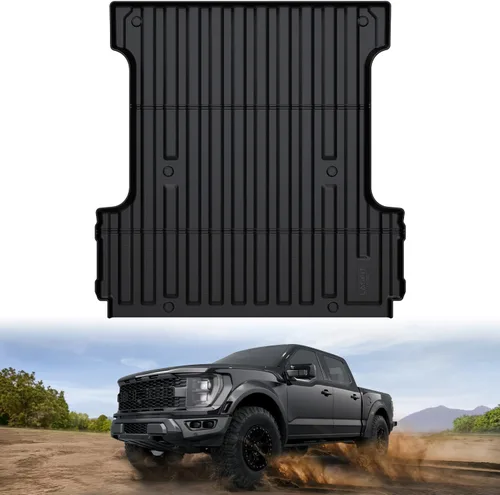 Vista 39 de LASFIT Tapete para caja de camioneta para Ford F250 F350 F450 2009-2016 de 6.75 pies Super Duty 81.9 pulgadas