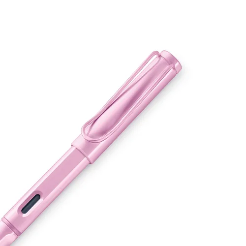 Vista 3 de LAMY L2DLR-EF - Pluma estilográfica, punta fina EF, safari, rosa claro, doble uso, edición limitada