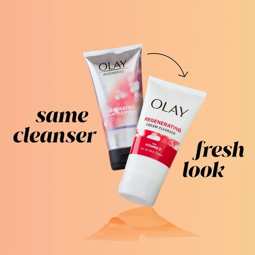 Vista 6 de Olay Regenerist - Crema regeneradora limpiadora facial, 5.0 onzas líquidas