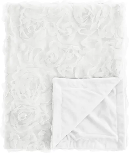 Vista 8 de Sweet Jojo Designs Manta suave para bebé (rosa/gris bohemio floral) para niñas, bebés, recién nacidos, niños pequeños, 30 x 36 pulgadas, manta