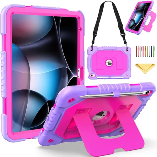 Vista 22 de Funda transparente con soporte para iPad Air 3 (Air 3ª generación) de 10.5 pulgadas 2019 y iPad Pro de 10.5 pulgadas 2017 con soporte para 01# Claro
