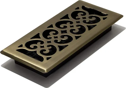 Vista 26 de Decor Grates Registro de suelo SPH210-RB, 2x10, acabado bronce frotado
