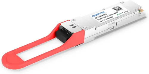 Vista 23 de QSFPTEK Módulo óptico del transmisor-receptor de 100GBASE-SR4 QSFP28 850nm el 328.1 ft compatible para QSFP-100G-SR4-S
