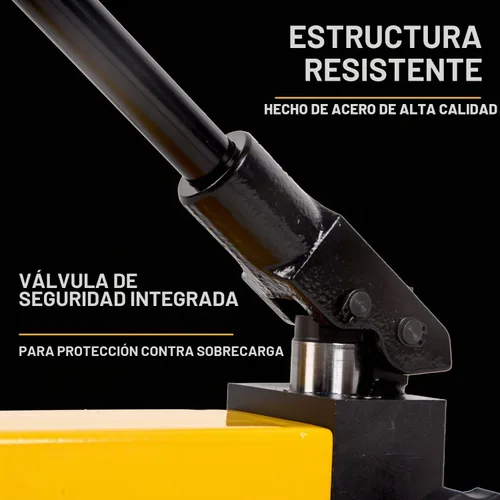 Vista 6 de Bomba manual hidráulica manual 1500cc 10000Psi Cilindro hidráulico portátil de efecto único para herramientas hidráulicas de tipo separado, bomba