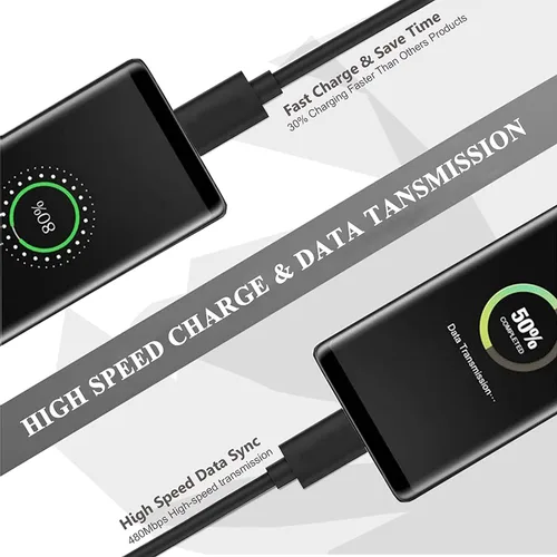 Vista 3 de Cable de carga USB para Streamlight 88052 88054 ProTac HL USB 66133 66134 Stylus Pro, Klarus XT21X XT11X, ThruNite TC20 Catapult V6 TC15, FOLOMOV