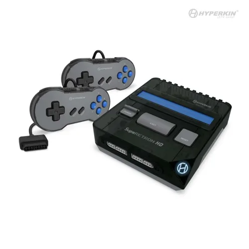Vista 3 de Hyperkin Suparetron HD Gaming Console for Super NESSuper Famicom (Space Black) - Super NES
