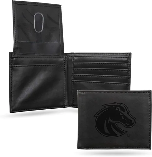 Vista 16 de NCAA Rico Industries Cartera Billetera con Grabado Láser Cartera Billetera con Grabado Láser - Diseño Delgado - Gran Regalo