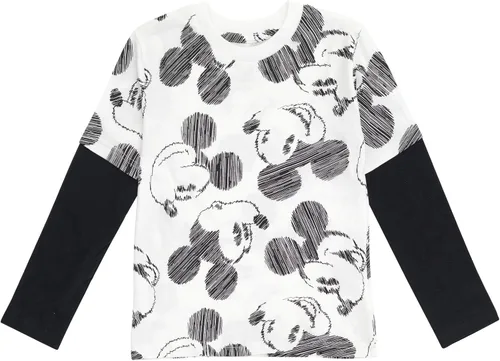 Vista 5 de Disney Paquete de 2 camisetas de Mickey Mouse para bebés y niños grandes