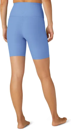 Vista 2 de Beyond Yoga Pantalones cortos de talle alto Spacedye para mujer