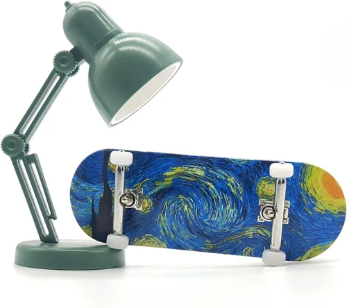 Vista 3 de Starry Night - Patinetas Completas Pro de Diapasón de Madera de 34 mm
