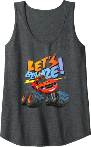 Vista 5 de Camiseta sin mangas Blaze Let's Blaze!, Negro, S
