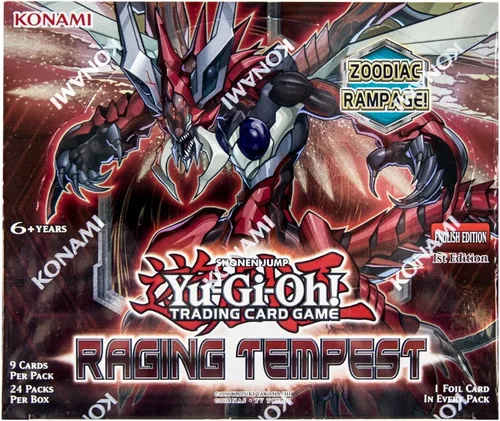 Vista 2 de Konami Caja de refuerzo de tempestad furiosa Yu-Gi-Oh