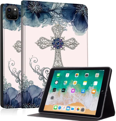 Vista 90 de Case for iPad mini A17 Pro (7th/6th Gen 2024/2021), Slim Shockproof Protective Cover with Auto Sleep/Wake, Durable PU Leather Multi-Angle Stand