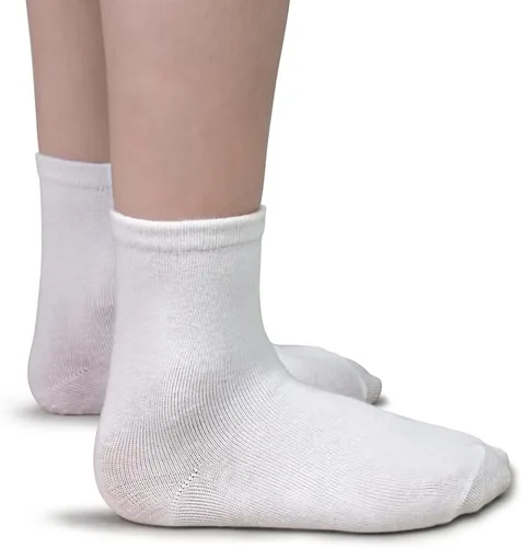 Vista 6 de Tphon - Calcetines antideslizantes para niños pequeños con pinzas para niños y niñas, calcetines antideslizantes para niños 15 pares, calcetines