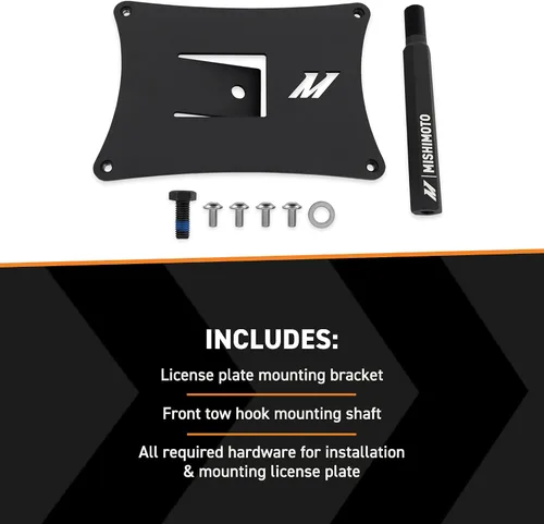 Vista 3 de Mishimoto Kit de reubicación de matrícula para Subaru WRX 2022+/Crosstrek