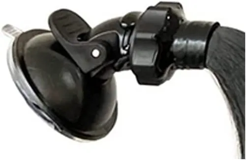 Vista 3 de Casco de pelo con ventosa para motocicleta, 14 pulgadas, 2 piezas, rojo (casco no incluido)