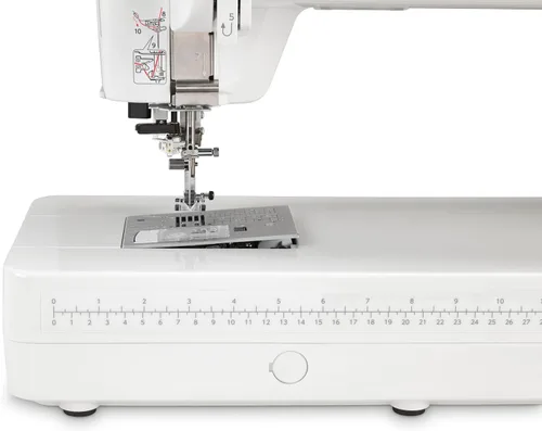 Vista 6 de Elna eXcellence 790 Pro - Máquina de coser y acolchar con construcción de aluminio completa, plataforma sin costuras de 13 pulgadas, velocidad