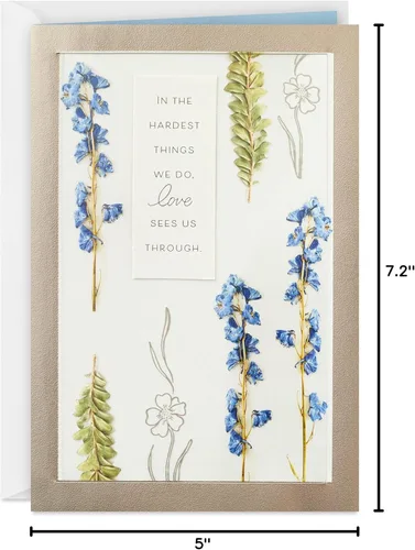 Vista 8 de Hallmark - Tarjeta de condolencias «Love Sees Us Through» (5RZB2132)