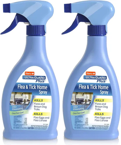 Vista 8 de Hartz UltraGuard Aerosol para Perros contra Pulgas y Garrapatas, Mata y Repele Pulgas y Garrapatas, 16 Onzas