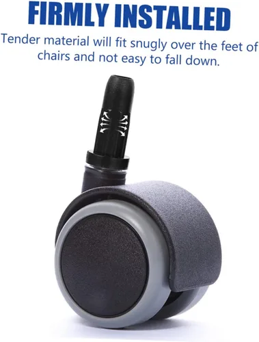 Vista 3 de NUOBESTY 35 Uds. Funda para silla de oficina, accesorios de escritorio para computadora, ruedas para silla de oficina, protector de ruedas