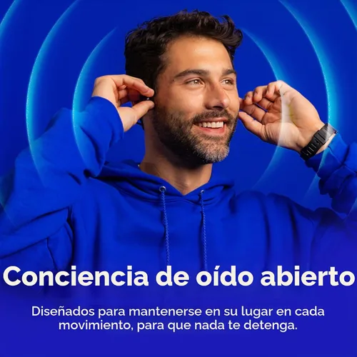 Vista 5 de Raycon Auriculares de conducción ósea todos los días, 2ª generación, color Negro