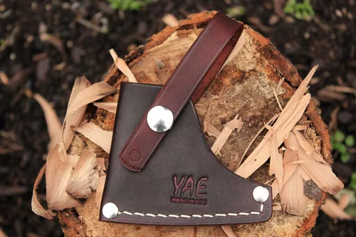 Vista 2 de Review Outdoor Gear Funda de hacha para hacha de vida silvestre Gransfors Bruks