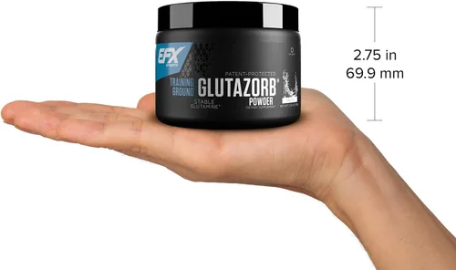 Vista 9 de EFX Sports Training Ground Glutazorb Powder Suplemento de glutamina altamente concentrado, pH correcto, digestión y apoyo inmunológico, 66