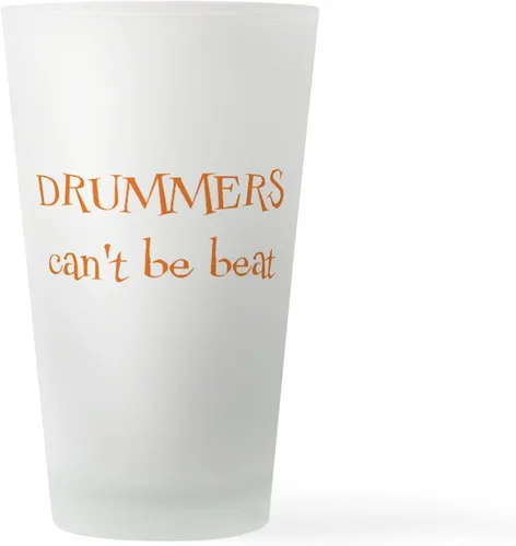 Vista 14 de CafePress Drummer - Vaso de cerveza para beber, 16 onzas Clear - Cerveza de batería