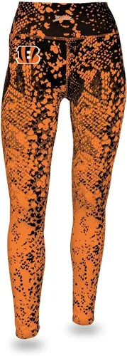 Vista 93 de Zubaz NFL Mallas para mujer de longitud completa de cintura alta básica 1.0