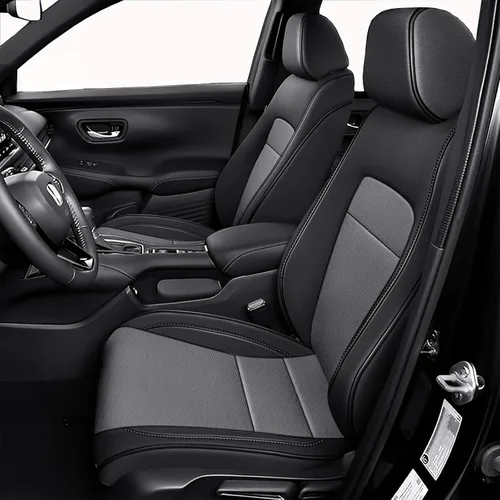 Vista 28 de Seat Covers for Mazda 3 2014 2015 2016 2017 2018 Custom Fit,Faux Leather Waterproof AirbagCompatible Car Seat Cover Full Set Black