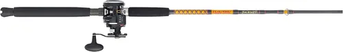 Vista 3 de Combo de caña de pesca a casting Ugly Stik Bigwater y carrete convencional Penn Rival Level Wind