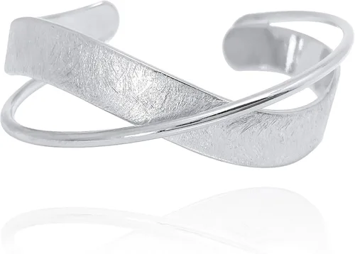 Vista 16 de OZEL - Pulseras para mujer, chapados en oro real de 18 quilates, pulseras de oro de cristal colorido para regalos