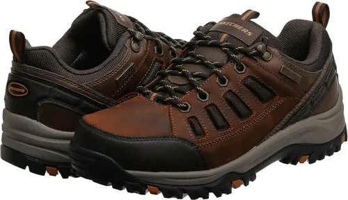 Vista 7 de Skechers Relment-semego - Zapatos de senderismo impermeables para hombre