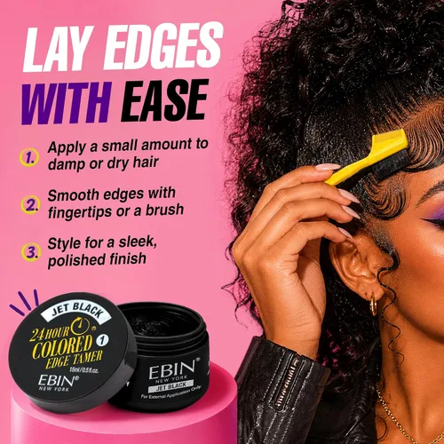 Vista 6 de EBIN NEW YORK 24 Hour Colored Edge Tamer