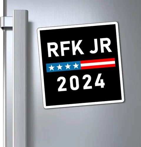 Vista 2 de Imán RFK Jr Robert F Kennedy Jr 2024 para Presidente Car Magnet Bumper Sticker