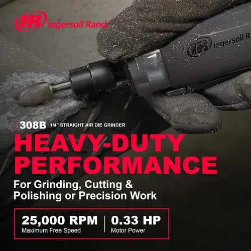 Vista 2 de Ingersoll Rand Amoladora de troqueles recta neumática 308B