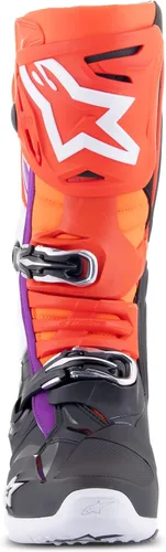 Vista 40 de Alpinestars Tech 10 Botas de motocross (Ultravioleta/Negro, 11)