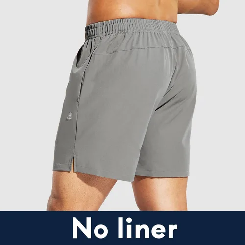 Vista 5 de Haimont Pantalones cortos deportivos para hombre de 5 pulgadas para gimnasio, deportes, entrenamiento activo con bolsillos, secado rápido